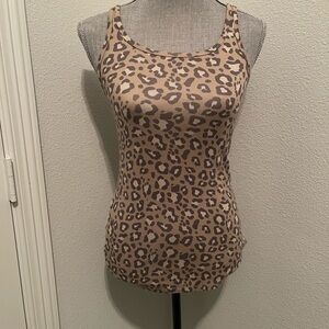 a new day Women’s Leopard Tank Top - Size M